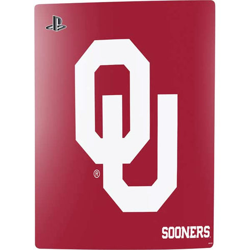 University of Oklahoma Sooners Red PS5 Console Skin